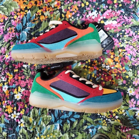 colorful big boy's size 6 sneakers by airwalk. nwt - Picture 3 of 11